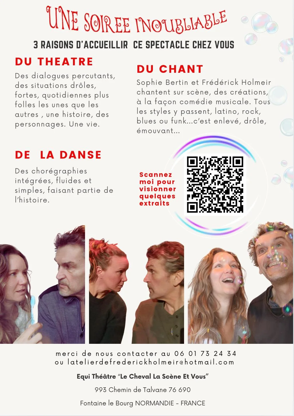 Informations de l’ancienne programmation Nell et Raphaël