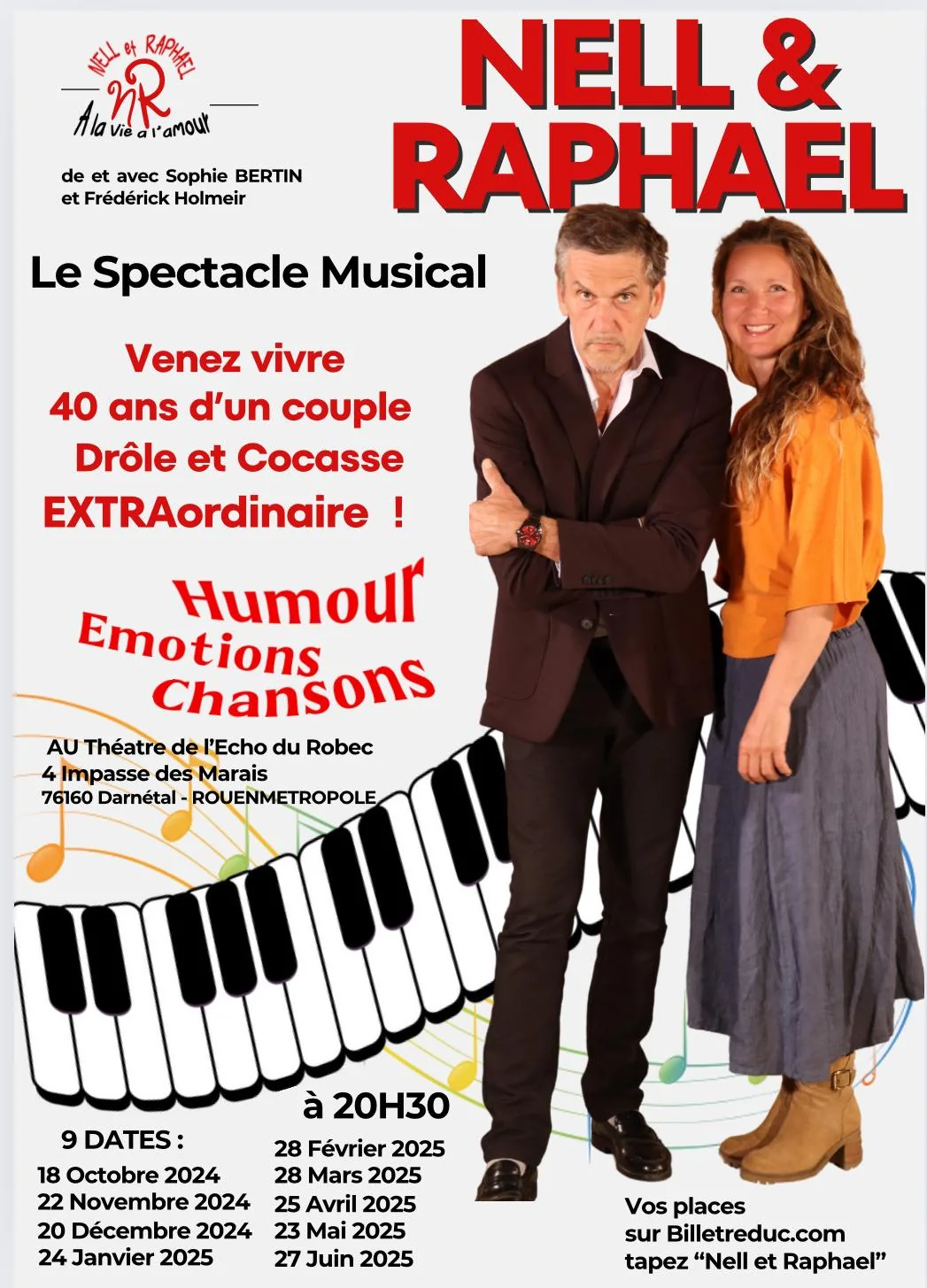 Affiche de la création Nell et Raphaël